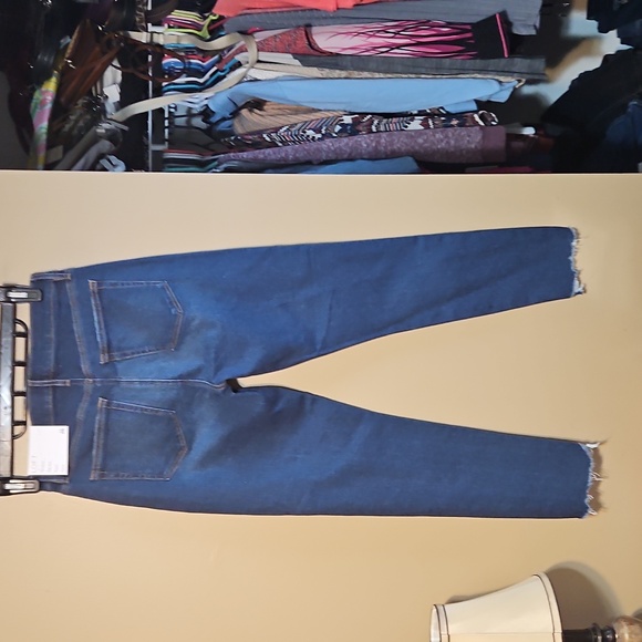 LOFT Dark Blue Skinny Jeans - Picture 5 of 12